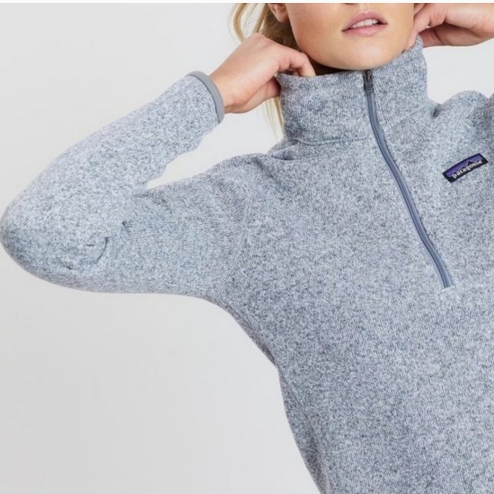 Patagonia better sweater 1/4 zip jacket size small - Picture 13 of 13